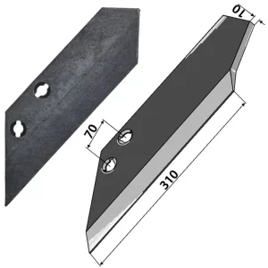 Industriehof® Scharflügel links/rechts 310 mm, für Grubber Pöttinger Synkro 97xx Beliebt