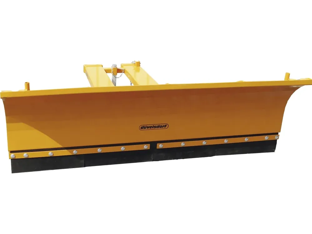 Sonderaktion Düvelsdorf Schneeschild "Stapler" mit Staplertaschen B x H x T 180 x 60 x 950 mm