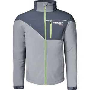 Sofort Bestellen Fendt Softshelljacke Herren "Profi" blassgrau; nachtgrau; grün
