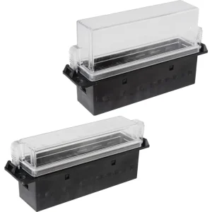 Highlight Herth + Buss Sicherungsdose 118 x 48/66 x 29 mm, Aufbau für Mini-Flachstecksicherungen