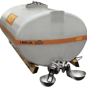 Top-Angebot Cemo Wasserfass GFK oval grau