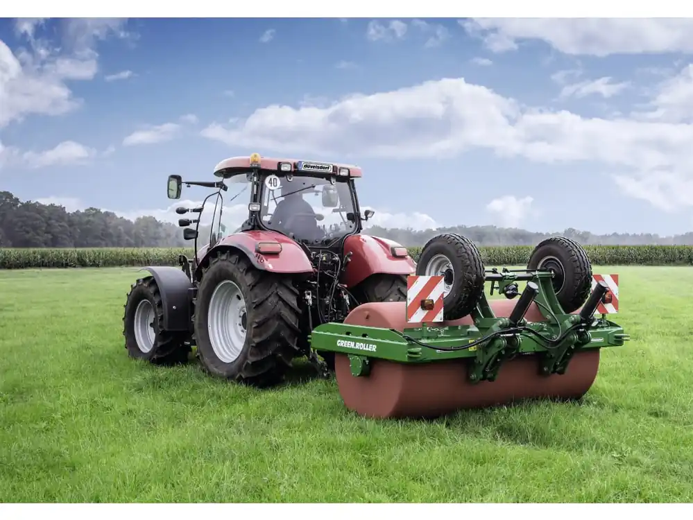 Düvelsdorf Wiesenwalze "Green Roller Classic", mit Fahrwerk gebremst, Zugdeichsel Jetzt Kaufen