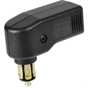 Beliebt Herth + Buss Stecker 12 – 24 V, 1-polig, USB-Ladebuchse 5V/3A, integrierter Gleichspannungswandler
