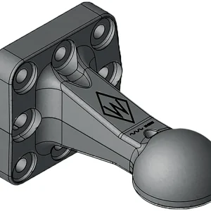 Walterscheid Kalotte "ZKK80-110/145", mit Flansch, für Zugdeichsel mit Zug-Kugelkupplung 80 Markenprodukt
