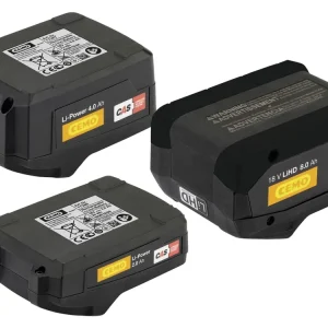 Cemo Ersatzakku 18 V Cordless Alliance System (CAS), für Akku-Trolleys und Tankanlagen mit dem CAS Akku-System Begrenztes Angebot