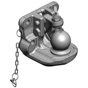 Expressversand scharmüller Flanschkugel "K80®" Lochbild B x H 140 × 80 mm, für Traktor