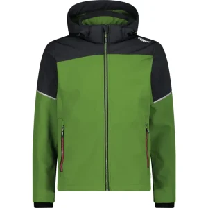 Jetzt Kaufen Fendt Softshelljacke Herren grün; schwarz; silber; rot von CMP