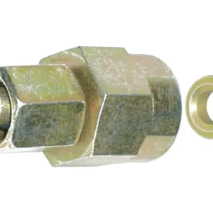 Schneller Versand Manometerverschraubung "MAVE-DKO-LR" metrisch; zöllig; BSPP; zylindrisch, leicht, vormontiert, Dichtkegel mit O-Ring