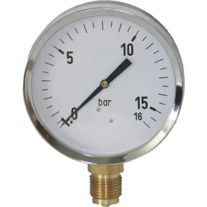 Hücobi Manometer, Anschluss 1/2" unten Heißes Angebot
