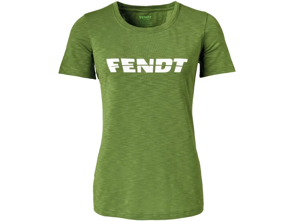 Billig Fendt T-Shirt Damen grün