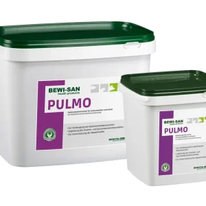 Geprüft BEWI-SAN Pulmo appetitanregendes Ergängzungsfutter zur Stabilisierung der Wachstumsleistung in der Kälberaufzucht und Ferkelaufzucht Pulver