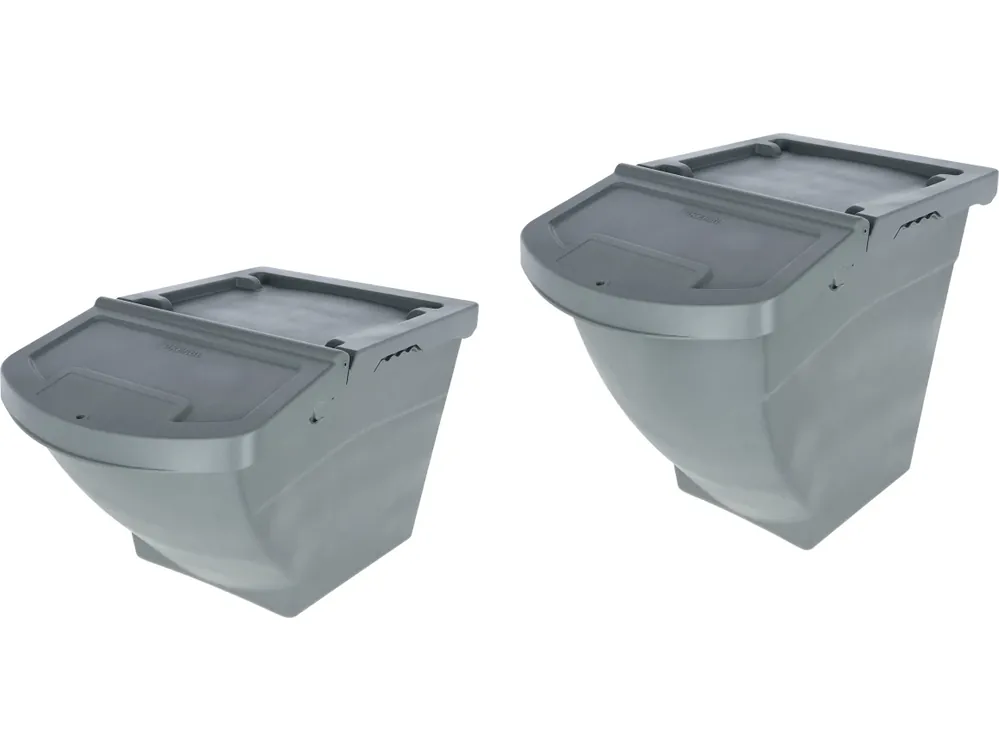 Must-Have KERBL Futterbox stapelbar, mit Deckel