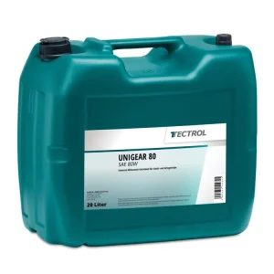 Ausverkauf TECTROL UNIGEAR 80 SAE 80W Getriebeöl, API GL-4, GL-3, Schaltgetriebe