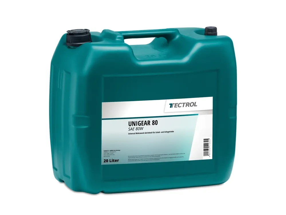 Ausverkauf TECTROL UNIGEAR 80 SAE 80W Getriebeöl, API GL-4, GL-3, Schaltgetriebe