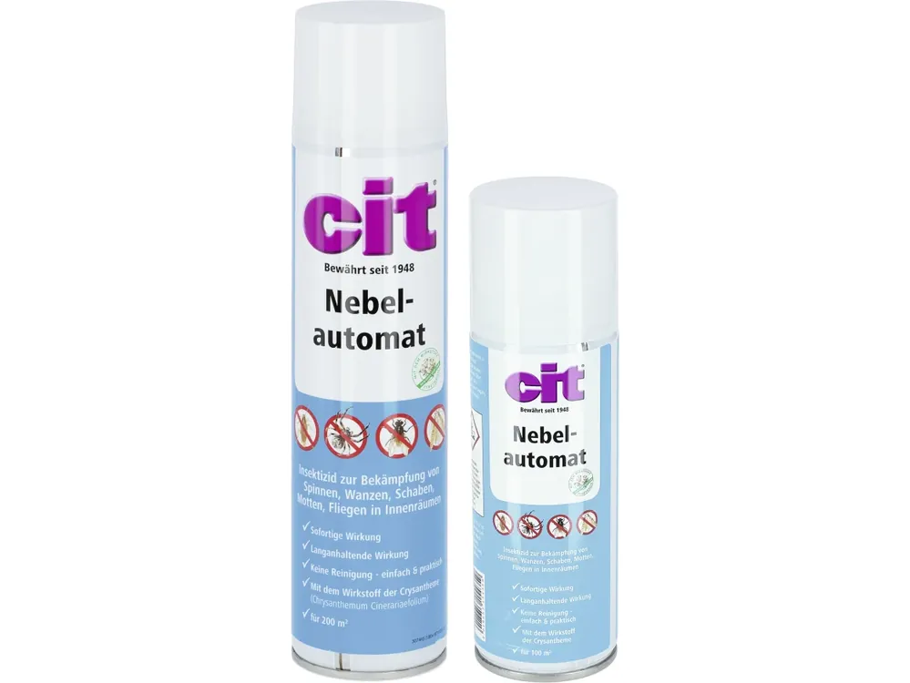 cit® Nebelautomat für die Bekämpfung von Spinnen, Wanzen, Schaben, Motten, Fliegen in Innenräumen Super-Preis