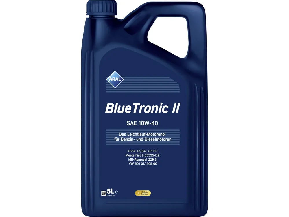 Aral Blue Tronic II 10W-40 SAE 10W-40 Motorenöl mit Aral Synthese-Technologie Neue Ware