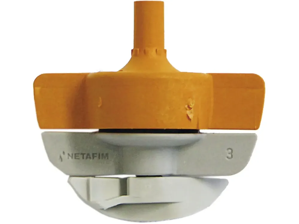 Neue Kollektion NETAFIM™ Microsprinkler "SpinNet™ FLT" flacher Wurfwinkel
