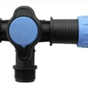 Schnäppchen NETAFIM™ Winkelventil 90 ° 1/2" AG, Ring, für dünnwandiges Tropfrohr