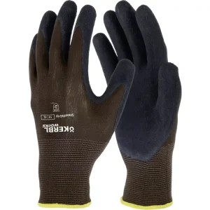 KERBL Handschuhe "SmoothGrip" Polyester-Feinstrick, latexschaumbeschichtet Sonderangebot