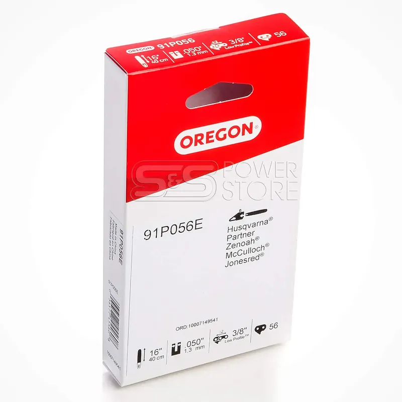 Begrenztes Angebot Oregon Sägekette 91P056E Xtraguard 3/8" 1,3 mm 56 TG 40 cm Halbmeißel