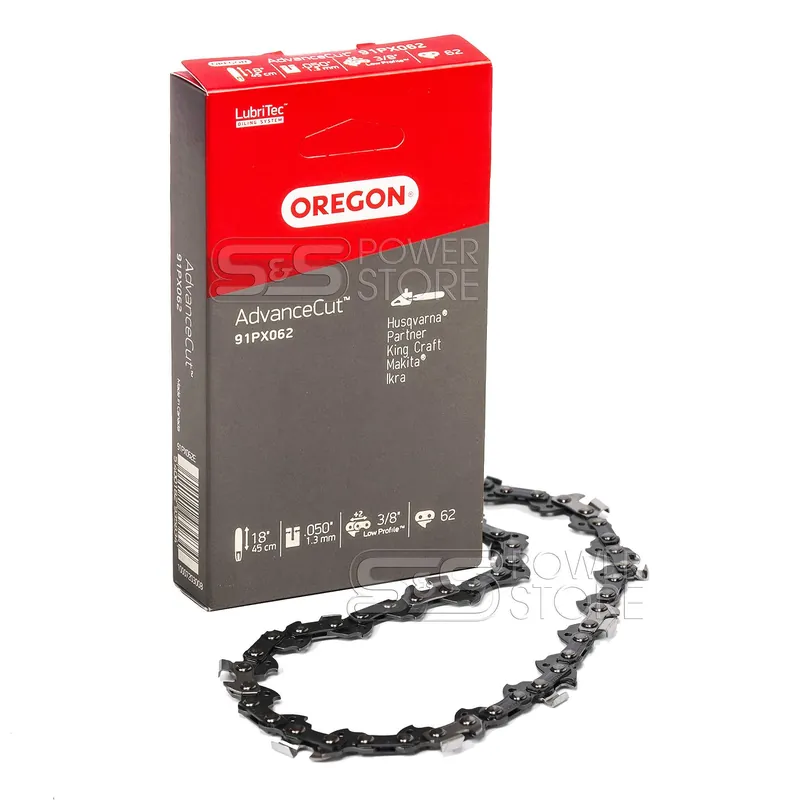 Kracherpreis Oregon Sägekette 91PX062E AdvanceCut 3/8" 1,3 mm 62 TG 45 cm Halbmeißel