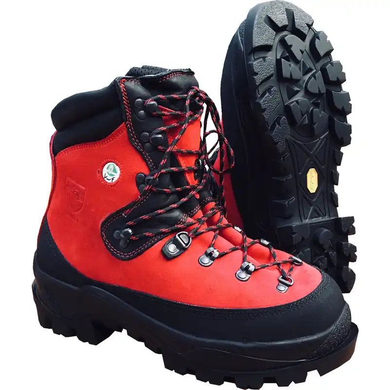 Jetzt Bestellen Francital Forstschuh EXCELSIOR rot Klasse 3 Schnittschutzstiefel 38