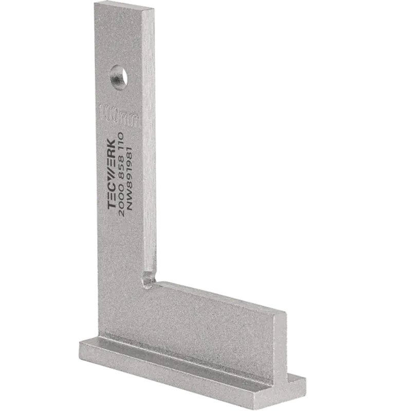 Tecwerk Schlosserwinkel mit Anschlag 100x70 mm Finale Aktion