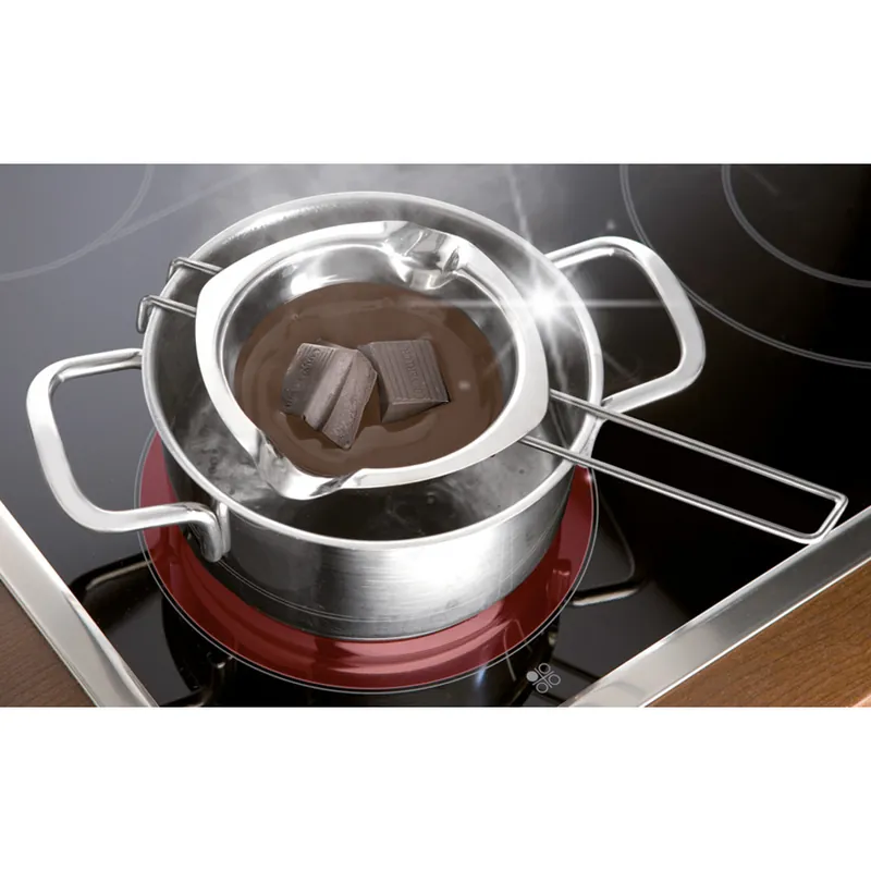 Neue Ware Schmelz Töpfchen Edelstahl