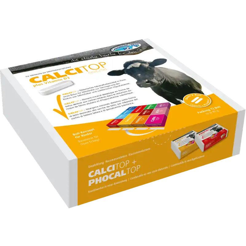 Landmans-Best Calcitop Calcium Bolus - 12er Box Rabatt