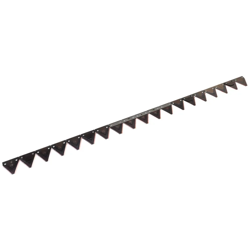 Top-Preis Schröckenfux Mähmesser passend zu Bucher Record mit Ovallöcher, LA=152mm