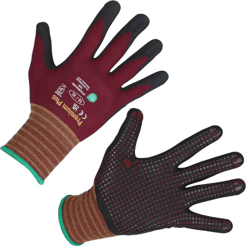 Geprüft KERBL Arbeitshandschuh Premium Plus 7