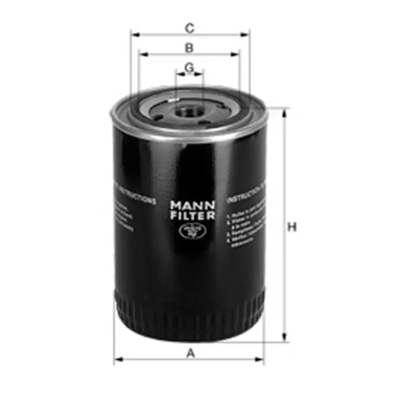 Hydraulikölfilter-Patrone WD 950/5 Solange Der Vorrat Reicht