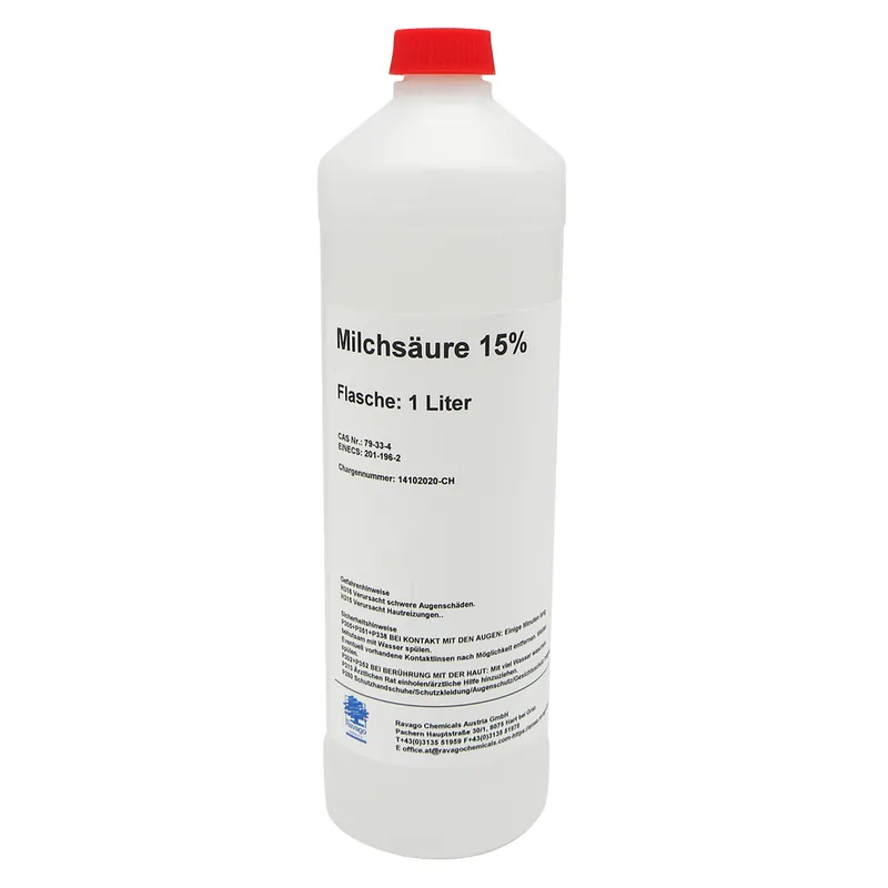 Ausverkauf Milchsäure 15% 1l*