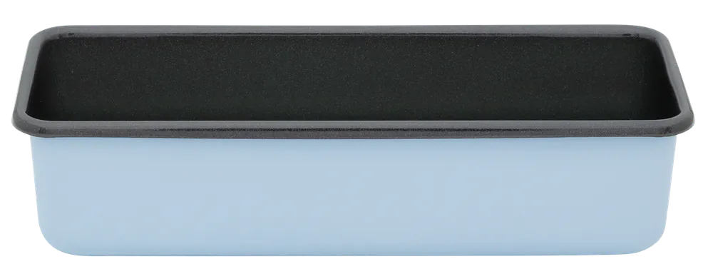 Knallerangebot RIESS Königskuchenform Backemaille blau 30x10cm
