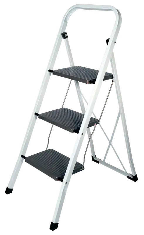 Klapptrittleiter 3-stufig Metall 150 kg Top-Angebot