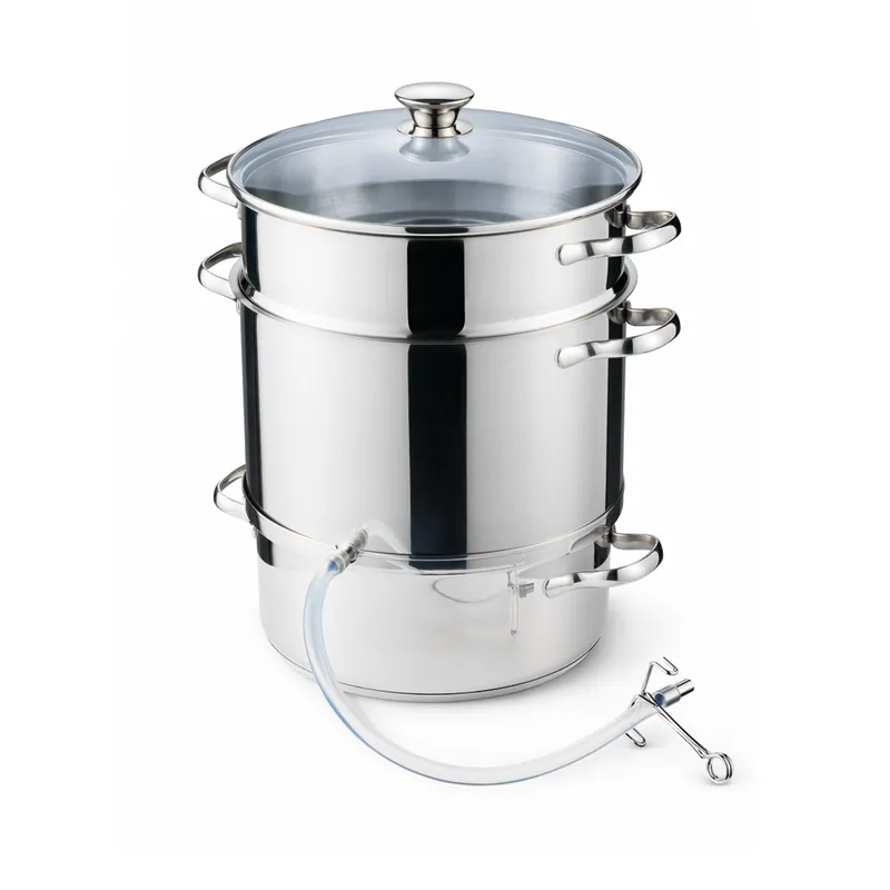 Mega-Angebot Kelomat Dampfentsafter Edelstahl 10L