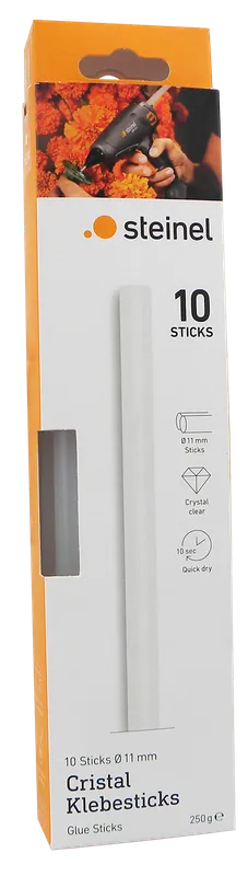 Neue Ware Klebestick Cristal 11 mm 10 Stück