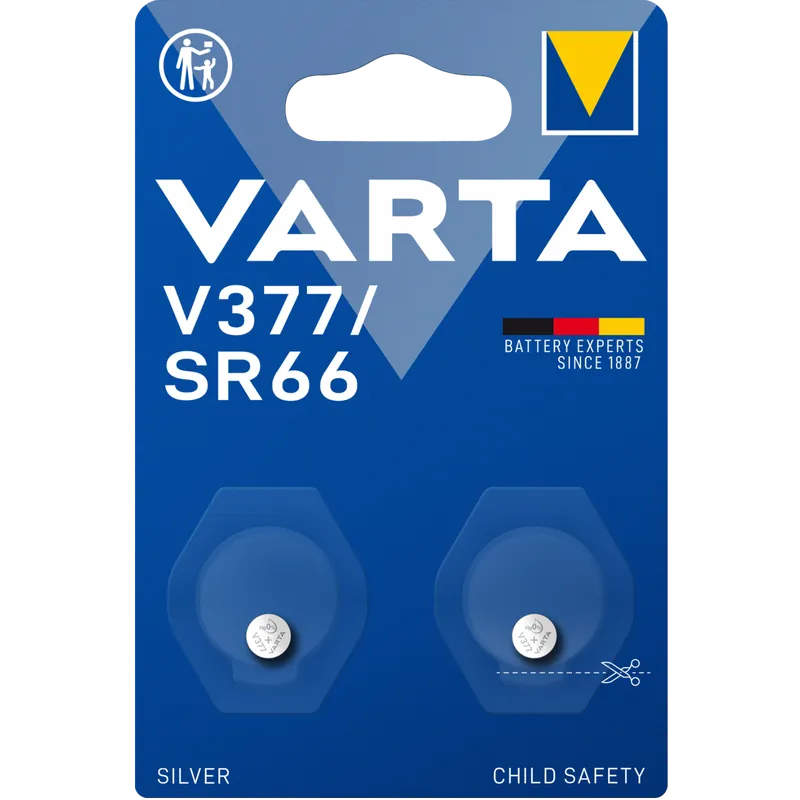 Schneller Versand Varta Knopfzelle Electronics V377/SR66V
