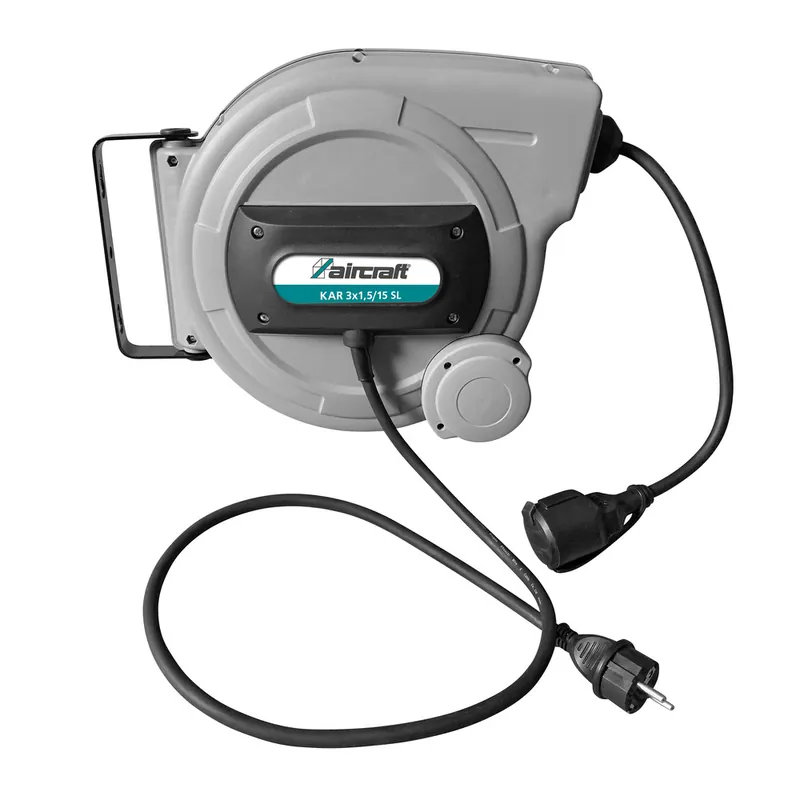 Aircraft Kabelaufroller KAR 3x1,5/15 SL, mit automatischer Aufrollmechanik Mega-Angebot
