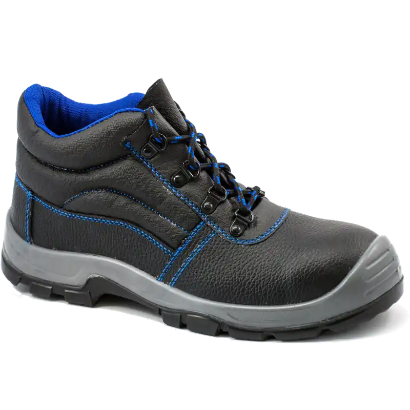 Meistverkauft Sicherheitsstiefel-Arbeitsschuh Triest S3 schwarz/blau 40