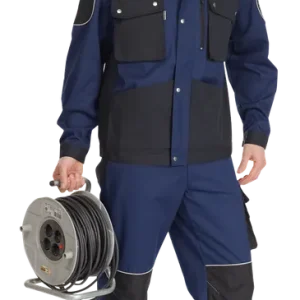 Reindl Bundjacke Professional dunkelblau/schwarz 46 Neu Im Sortiment
