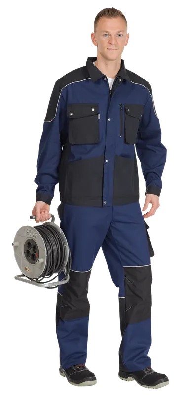 Reindl Bundjacke Professional dunkelblau/schwarz 46 Neu Im Sortiment