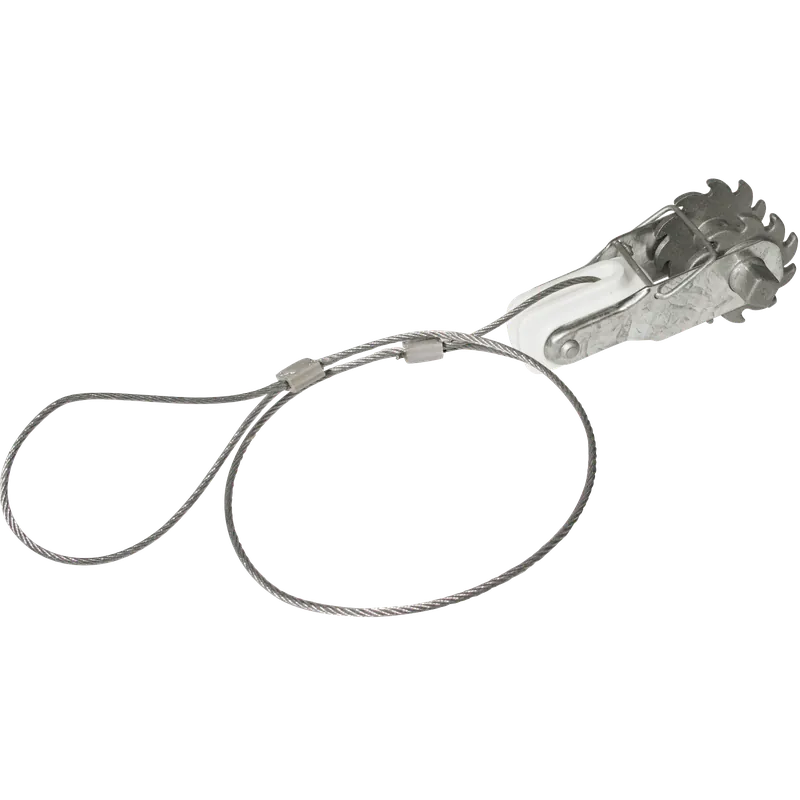 AKO Zahnrad-Drahtspanner mit Isolator + Drahtseil Bestseller