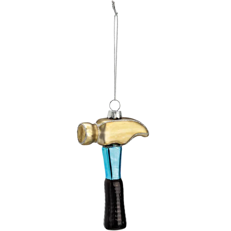 Preiswert Christbaumschmuck Hammer aus Glas