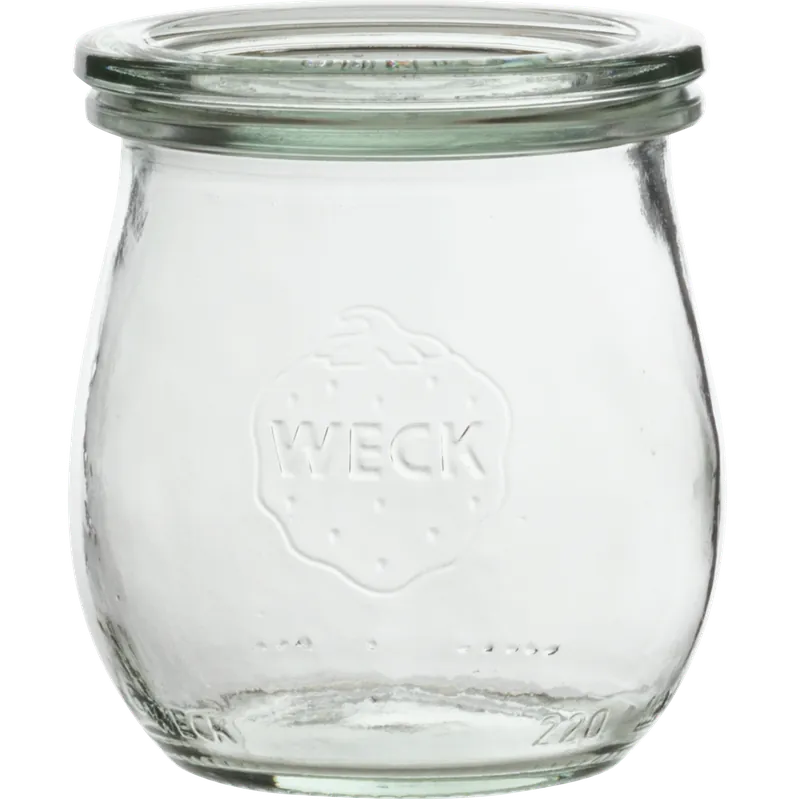 Direktkauf Einkochglas 220ml Tulpe 6-tlg. mit Deckel