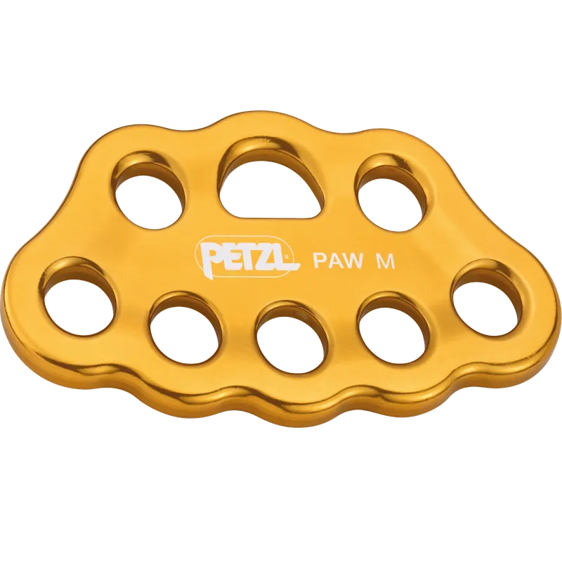 Sonderaktion Petzl Ankerplatte PAW M gelb