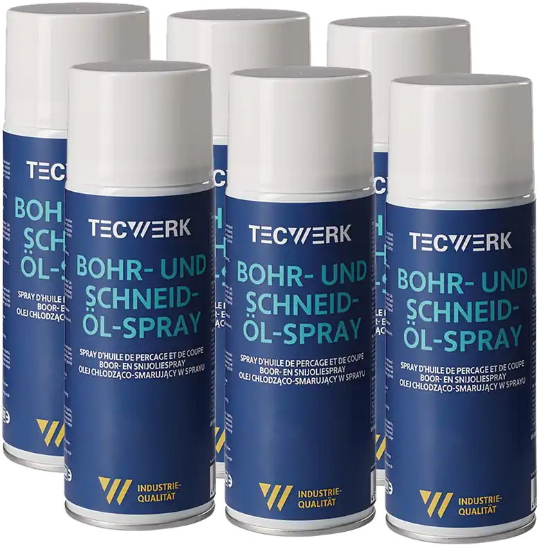 Bohr-Schneidölspray 400ml 6 Stk Sparpackung Saisonangebot