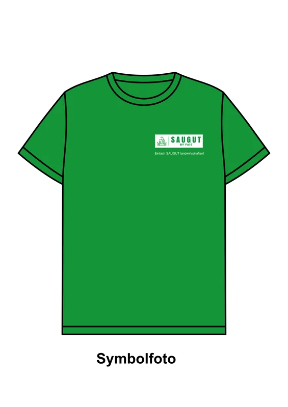 Neu SAUGUT T-Shirt grün L
