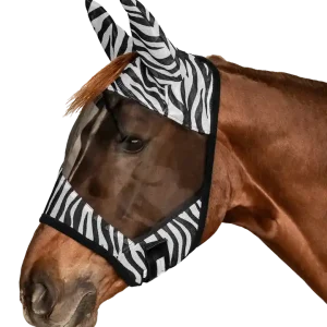 Neuheit Waldhausen Fliegenmaske Zebra Pony