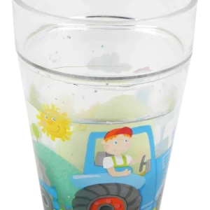Bestpreis Glitzerbecher Traktor